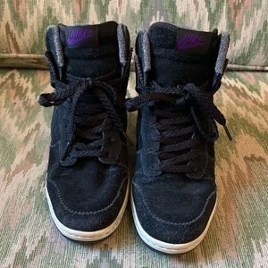 Nike Sky Hi Dunk Wedges - Size 9
